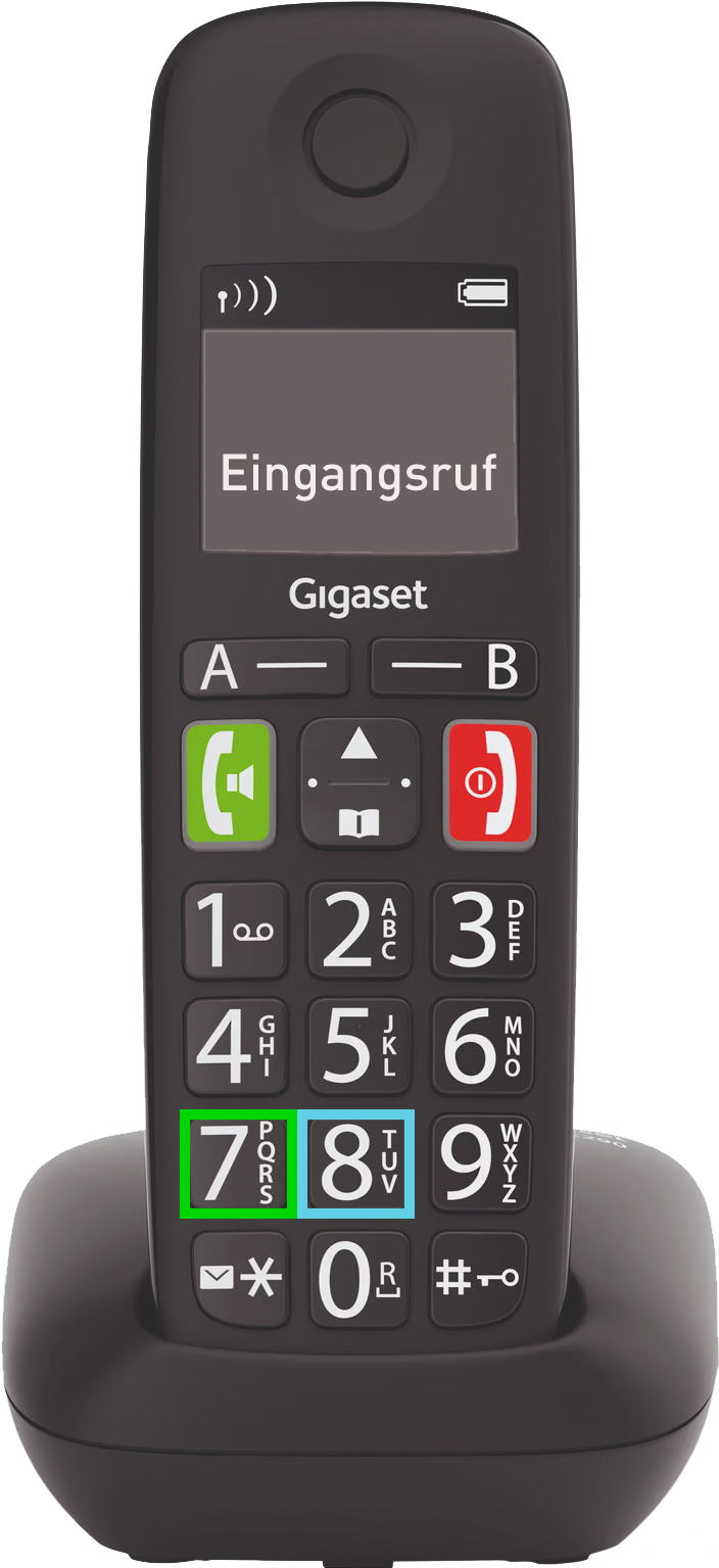 Sprechanlage mit Telefon